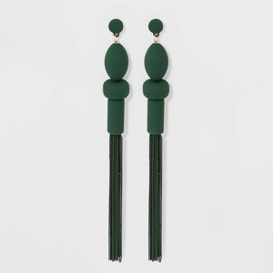 Tassel Earrings - A New Day Green, Women