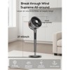 BILT HARD Large Pedestal Fan 120° Quiet Oscillating Fan Air Circulator Standing Floor Fans for Bedroom With Remote DC Motor 20db 12H Timer 37-45 inch - 2 of 4
