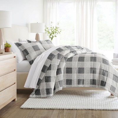 Farmhouse Reversible Superior Soft Comforter Sets, Down Alternative, Easy Care - Becky Cameron