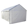 Caravan Canopy Domain Car Port Tent Sidewalls w/ Straps, White (Sidewalls Only) - image 2 of 4
