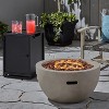 GDFStudio Outdoor 40,000 BTU Lightweight Concrete Fire Pit Bowl - 2 of 4