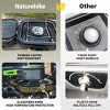 Naturehike 2 Burner Folding Camping Stove with Griddle, Portable Camp Isobutane Gas Stove with 16000 BTU Adjustable Burners & Piezo Ignition - 3 of 4