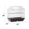 Prevue Pet Products Kete/Tile Cascade Roof Cage - 25213 - 2 of 4