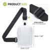 Unique Bargains Small Anti Theft Crossbody Sling Backpack Nylon Chest Bag Fanny Pack 1 Pc - 3 of 4