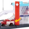 Matchbox Cars Playset, Action Drivers Helicopter Rescue with 1:64 Scale Toy Ambulance & Helicopter - 4 of 4