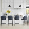 Spruce&Spring Modern 27 inch Counter Height Bar Stool Set of 2 - 2 of 4
