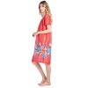 Casual Nights Women's Short Sleeve Muumuu Lounger Dress - 2 of 4