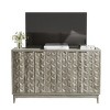 Modern Wooden Accent Buffet Cabinet with Adjustable Shelfs, Versatile Storage Sideboard for Living Room, Dining Room or Hallway–The Pop Home - 4 of 4
