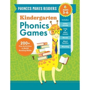 Phonics Makes Readers: Kindergarten Phonics Games - by  Callisto Publishing (Paperback) - 1 of 1
