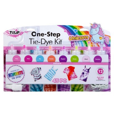 Tulip 45pc One-Step Tie-Dye 8 Color Kit - Unicorn