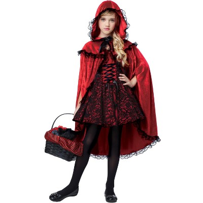 California Costumes Deluxe Red Riding Hood Child Costume, Small