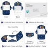 Big Dot of Happiness Blast Off to Outer Space - Fill-In Cards - Rocket Ship Baby Shower or Birthday Party Fold and Send Invitations - Set of 8 - 3 of 4