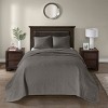 Kumasinova 2/3-Piece Reversible Bedspread Set with Shams,Pre-Washed Cotton Bedding Set for All Seasons,Classic Lightweight Coverlet Set - 2 of 4