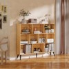 10 Cube Bookshelf, Wooden 3 Tier Open Shelf Bookcase ,  for Home Office, Living Room, Bedroom, - 3 of 4