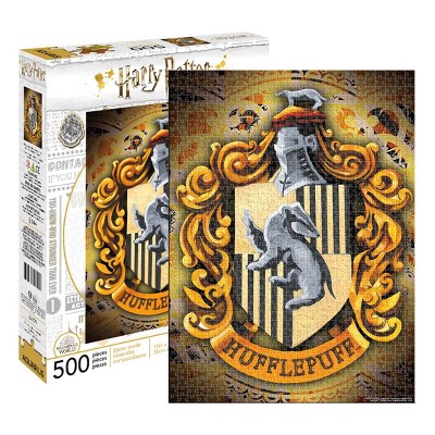 NMR Distribution Harry Potter Hufflepuff Logo 500 Piece Jigsaw Puzzle