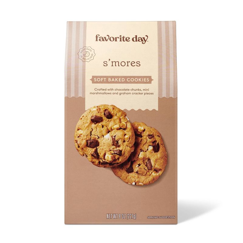 S&#39;mores Soft Baked Cookies - 8oz - Favorite Day&#8482;, 1 of 10