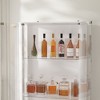 Famapy Modern Glass/Whiskey Wine Display Cabinet ,Liquor Display Shelf,LED-Lit, Tall Floor-Standing for Home Bar & Living Room - 3 of 4