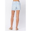 Women's High Waist Bleach Cut Off Shorts - Judy Blue - 3 of 4