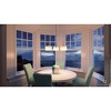 Urban Ambiance Luxury Cosmopolitan Chandelier,  19"H x 25"W,  Brushed Nickel Finish, UHP2223 - 2 of 4