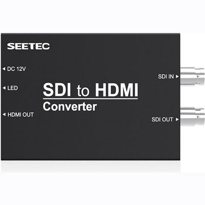 Seetec Portable SDI to HDMI Converter STH Mini Broadcast Converters with Standard"1/4-20" Screw Threads (SDI to HDMI)