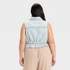 Women's Denim Vest - Ava & Viv™ - 2 of 3