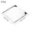 Unique Bargains Gym Sports Outdoor Traveling Nylon Polyester Drawstring Storage Bag 5 Pcs - 2 of 3