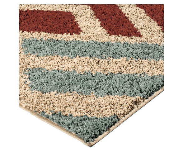 Abstract Woven Area Rug - (7'10"x10'10") - Orian