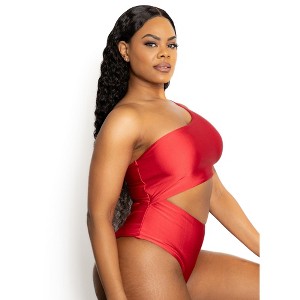 Azzul Swimwear Cora One-Piece Swimsuit – Effortless Elegance Meets Flattering Comfort - 1 of 4