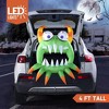 SYNCFUN Halloween Outdoor Inflatable Monster/Vampire Trunk Or Treat Car Decoration with LEDs for Halloween Outdoor Yard Garden Lawn Party Decoration - 2 of 4