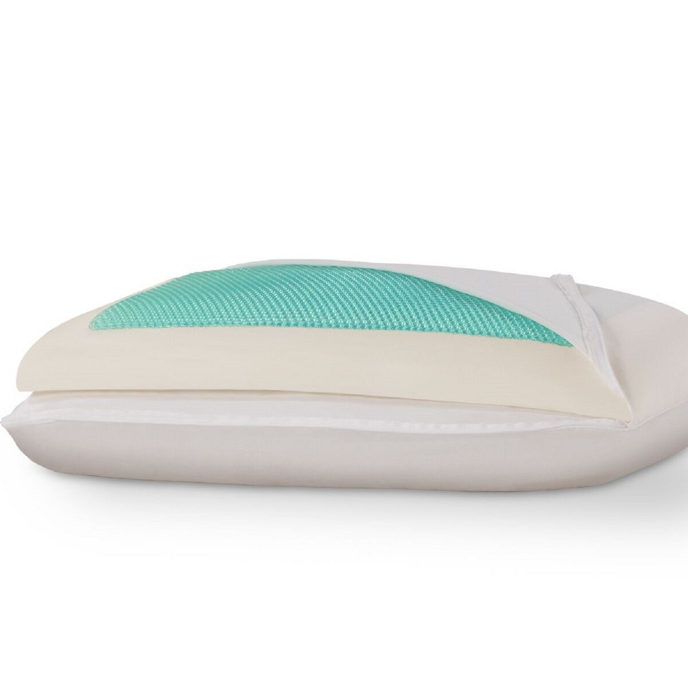 Upc 813811016654 Comfort Plus Cooling Gel Memory Foam Pillow