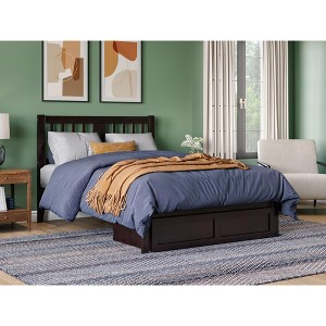 AFI Furnishings Tahoe Platform Bed F with Foot Drawer ES - 1 of 4