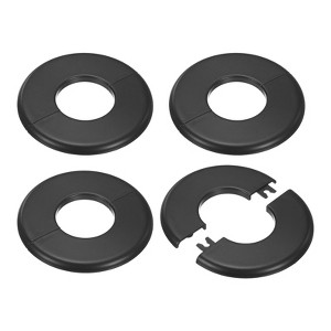 Unique Bargains Self-Adhesive ABS Multipurpose Faucet Escutcheons 4 Pcs - 1 of 4