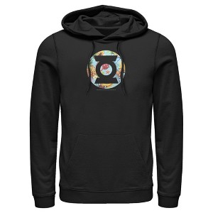 Men's Justice League Dragon Fruit Logo Pull Over Hoodie - 1 of 3