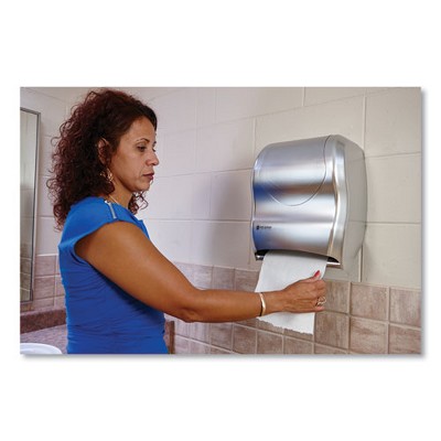 San Jamar Silver Touchless Roll Towel Dispenser