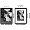 Americanflat Picture Frame in Black Wood with Shatter Resistant Glass - Horizontal and Vertical Formats - Wall Mounted - 12" x 16" - 2 of 4