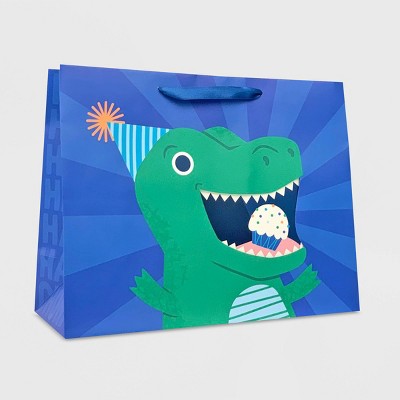 Dino Cupcake Medium Bag Blue - Spritz™ : Target