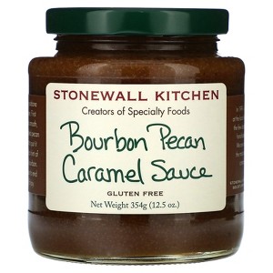 Stonewall Kitchen Bourbon Pecan Caramel Sauce, 12.5 oz (354 g) - 1 of 2