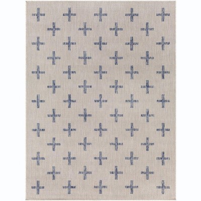 Mark & Day Kiron Rectangle Woven Indoor and Outdoor Area Rugs Brown