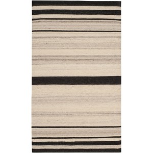 Dhurries DHU629 Hand Woven Area Rug  - Safavieh - 1 of 4
