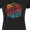 Women's - Disney Villains - One Bite Lettering Fitted Graphic T-Shirt - 2 of 3