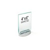 Azar Displays Two-Sided Revolving Acrylic Sign Holder Frame 4"W X 6"H, 2-Pack - 3 of 4