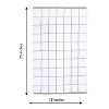 Arkwright Home Cotton Kitchen Towels (12 Pack), Windowpane Striped Color Options, 15x25 in. - 4 of 4