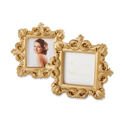 12ct "Royale" Gold Baroque Place Card/Photo Holder