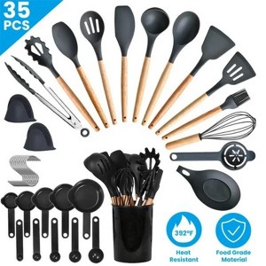 LunaLulinlk 35-Piece Kitchen Cooking Utensil Set - 1 of 4