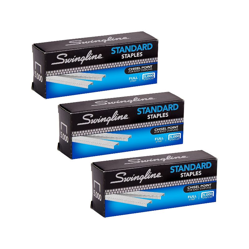 Swingline Standard Staples 1/4 Length 210 Per Strip S7035104, 1 of 3