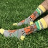 Fox Guarding the Henhouse Socks - from the Sock Panda (Men's Sizes Adult Large) - 2 of 4