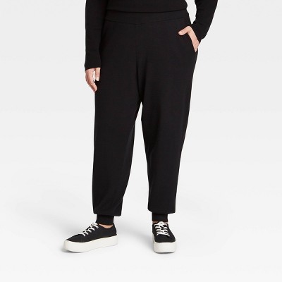 black joggers womens target