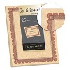Southworth Parchment Certificates Copper w/Red & Brown Border 24 lbs 8-1/2 x 11 25/Pack CT5R - 2 of 4