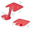 ECR4Kids The Surf Folding Portable Lap Desk, Large, 1-Piece - 2 of 4
