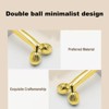 Evo Bytes Skinsculpt Massaging Beauty Roller Tool 3D Face Roller Metal Facial Massager - Gold - 3 of 4